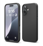 Tfo Matt TPU dėklas, skirtas iPhone 16 Plus, juodas