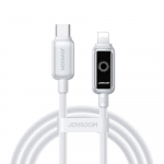 Joyroom S-A55 StarFlight USB-C - Lightning laidas 30W 1.2m, baltas