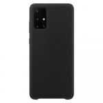 Silikoninis dėklas Samsung Galaxy A72 4G, juodas