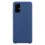 Silikoninis dėklas telefonui Samsung Galaxy A72 4G, tamsiai mėlynas