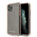 Guess iPhone 11 Pro dėklas Glitter, rožinis