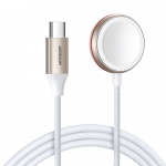 Joyroom indukcinis įkroviklis Apple Watch, 1.2m, baltas (S-IW011)