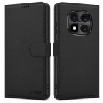 Atverčiamas dėklas Tech-Protect Wallet, Xiaomi Redmi Note 15 Pro 5G, juodas