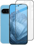 Tel Protect Full Glue 6D apsauginis stiklas Google Pixel 9 / 9 Pro / 10 / 10 Pro, juodas