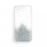 Wozinsky Star Glitter dėklas Samsung Galaxy A72 4G telefonui, skaidrus