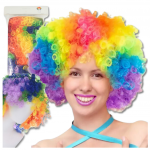 Bakalu AFRO KOLOR spalvingas afro perukas &scaron;ventėms