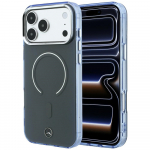 Mercedes Double Layer Iconic Logo MagSafe dėklas iPhone 18 Pro Max / 17 Pro Max, tamsiai pilkas