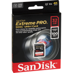SanDisk Extreme Pro SDHC atminties kortelė 32GB UHS-I U3 V30 Class 10