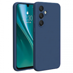 Silicon Box dėklas, skirtas Samsung Galaxy S26 Ultra, tamsiai mėlynas