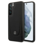 Mercedes Urban Line odinis dėklas Samsung Galaxy S22+ telefonui, juodas