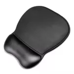 Ergonomi&scaron;kas pelės kilimėlis su geline rie&scaron;o atrama Wozinsky WHT-2S4Y, juodas