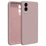 Etteri Silicone Mag dėklas Samsung Galaxy S25 Edge, &scaron;viesiai rožinis