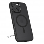 Dėklas Spigen Ultra Hybrid Mag, skirtas iPhone 16 Pro Max 6.9", MagSafe, matinė juoda