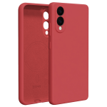 Etteri Silicone Mag dėklas Samsung Galaxy S25 Edge, avietinis