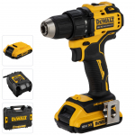 Akumuliatorinis gręžtuvas-suktuvas DeWalt DCD708D2T-QW 18V 2x 2.0 Ah
