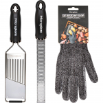 Tarkų rinkinys Microplane Gourmet su apsaugine pir&scaron;tine