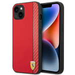 Ferrari dėklas dėklas iPhone 14 Plus telefonui, raudonas