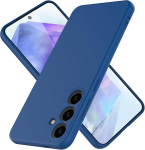 TFO Silicon dėklas, skirtas Samsung Galaxy A26 5G, tamsiai mėlynas