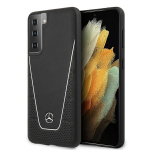 Mercedes Dynamic Line dėklas Samsung Galaxy S21+, juodas