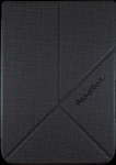 Elektroninių knygų skaityklių dėklas PocketBook Touch Lux 4 / HD 3 / Lux 5, Basic Lux 2 / Lux 3, Color Origami Cover, Juoda