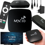 MX 10 Android TV medijos leistuvas, 4K HDR, 8/128 GB