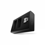 Dviejų kanalų įkroviklis Newell DL-USB-C EN-EL25 baterijoms (Nikon)