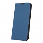 Atverčiamas dėklas Samsung Galaxy A55 (SM-A556B/DS) Smart Soft, tamsiai mėlynas