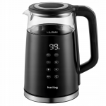 Huslog AK-0832 elektrinis stiklinis virdulys, 1.7L, 2200W