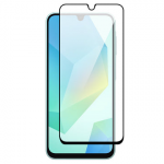 Apsauginis stiklas Tel Protect Full Glue 6D, skirtas Samsung Galaxy A16 / A17 / A26 / M16, juodas