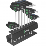 T formos atsuktuvų rinkinys Wera Bicycle Set 6, 10 dalių