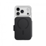 AmazingThing Titan Pro Lens Flip Set dėklas su pinigine iPhone 18 Pro Max, MagSafe, juodas