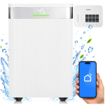 Oro sausintuvas Zortiva Zeviss 2000, 20 l/24 h, WiFi, 4,3 l, baltas