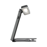 Izoxis LED skaitymo lempa su spaustuku, USB-C ir 3 &scaron;viesos atspalviais