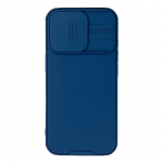Nillkin CamShield Pro Magnetic dėklas, skirtas iPhone 16 Pro, mėlynas