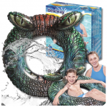 Bestway pripučiamas vandens ratas Krokodilas, 91 cm