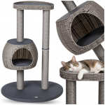 Karlie Nicky Outdoor draskyklė katėms su nameliu ir platforma 77 x 57 x 110 cm