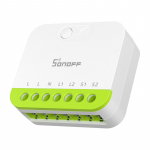 Sonoff MINI-ZB2GS dviejų kanalų i&scaron;manusis Zigbee jungiklis, baltas