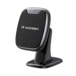 Magnetinis automobilinis telefono laikiklis Wozinsky WUMTD ant prietaisų skydelio, juodas
