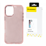 Wozinsky Glitter Case dėklas Samsung Galaxy S25+, rožinis su blizgučiais