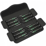 Tiksliųjų atsuktuvų rinkinys Wera Kraftform Micro, 12 vnt.