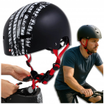 Apsauginis &scaron;almas Fischer BMX Track L/XL (58-61 cm), juodas