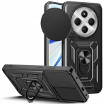 Tech-Protect CamShield Pro dėklas Xiaomi Redmi 14C / Poco C75, Juodas