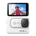 Veiksmo kamera SJCAM S10 64GB 4K su Boost Pod moduliu, balta