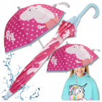 Vaiki&scaron;kas skėtis Bakalu Peppa Pig, 71 cm