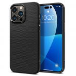 Apsauginis dėklas Spigen Liquid Air skirtas iPhone 14 Pro, juodas