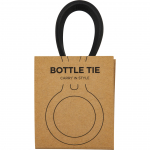 &bdquo;24Bottles Bottle Tie&ldquo; butelio laikiklis, Tuxedo Black