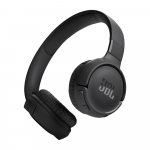 Belaidės ant ausų dedamos ausinės JBL Tune 520BT, Bluetooth 5.3, juodos