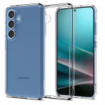 Spigen Ultra Hybrid dėklas Samsung Galaxy S25, skaidrus