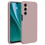 Silikoninis dėklas Etteri Silicone skirtas Samsung Galaxy A17 / A18 5G, &scaron;viesiai rožinis