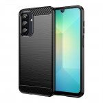 Samsung Galaxy A26 (SM-A266E) anglies pluo&scaron;to TPU dėklas, juodas